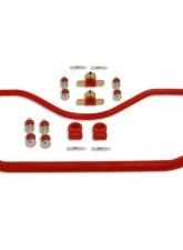 Spohn Gloss Black 4130N Chrome Moly 1.375" Front & 1.00" Rear Sway Bars Set Chevrolet | Pontiac GM F-Body 1982-1992                                     - 923TB - Image 4