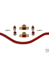 Spohn Gloss Black 4130N Chrome Moly 1.375" Front & 1.00" Rear Sway Bars Set Chevrolet | Pontiac GM F-Body 1982-1992                                     - 923TB - Image 4