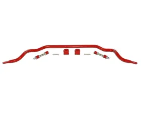 Spohn Bright Red 4140 Chrome Moly Solid 32mm Front Sway Bar Chevrolet | Pontiac GM F-Body 1993-2002