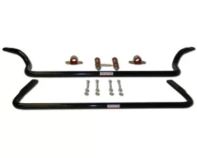 Spohn Bright Red 4140 Chrome Moly Solid Sway Bars Set GM B-Body Chevrolet Impala | Caprice 1977-1990