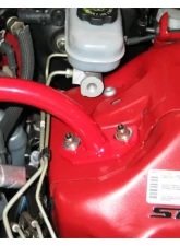 Spohn Bright Red 4130N Chrome Moly Tubular Shock Tower Brace GM F-Body Chevrolet | Pontiac 1993-2002                                     - 964-4130R - Image 3
