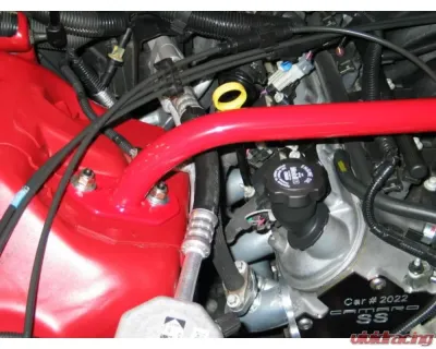 Spohn Gloss Black 4130N Chrome Moly Tubular Pre-Load Adjustable Shock Tower Brace GM F-Body Chevrolet | Pontiac 1993-2002 - 965-4130B