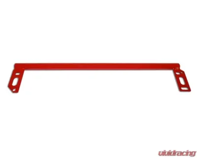 Spohn Bright Red 4130N Chrome Moly Tubular Steering Brace Chevrolet | Pontiac GM F-Body 1983-1992 - 995-4130R