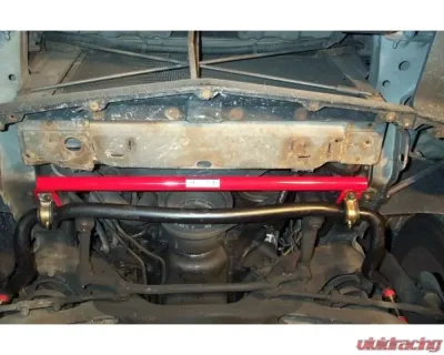 Spohn Bright Red 4130N Chrome Moly Tubular Steering Brace Chevrolet | Pontiac GM F-Body 1983-1992 - 995-4130R