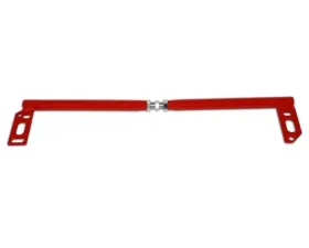 Spohn Bright Red 4130N Chrome Moly Pre-Load Adjustable Tubular Steering Brace Chevrolet | Pontiac GM F-Body 1983-1992