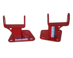 Spohn Bright Red LSx Lightweight Motor Mount Bushing Stands Chevrolet | Pontiac GM F-Body 1998-2002