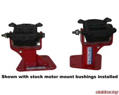 Spohn Gloss Black LSx Lightweight Motor Mount Bushing Stands Chevrolet | Pontiac GM F-Body 1998-2002 - 997B