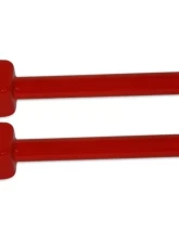 Spohn Bright Red Mild Steel Tubular Rear Trailing Arms w/ Polyurethane Bushings Chevrolet | Pontiac 2008-2015                                     - C10-201R - Image 14
