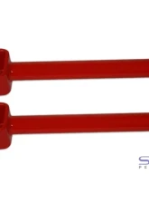Spohn Bright Red Mild Steel Tubular Rear Trailing Arms w/ Polyurethane Bushings Chevrolet | Pontiac 2008-2015                                     - C10-201R - Image 2