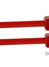 Spohn Bright Red Mild Steel Tubular Rear Trailing Arms w/ Polyurethane Bushings Chevrolet | Pontiac 2008-2015                                     - C10-201R - Image 3