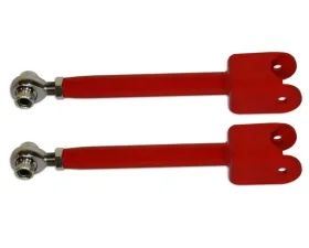 Spohn Bright Red 4130N Chrome Moly Tubular Rear Trailing Arms w/ Spherical Rod Ends Chevrolet | Pontiac 2008-2015