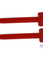 Spohn Bright Red 4130N Chrome Moly Tubular Rear Trailing Arms w/ Spherical Rod Ends Chevrolet | Pontiac 2008-2015                                     - C10-203-4130R - Image 4