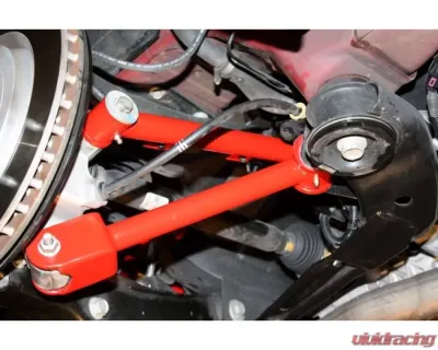 Spohn Gloss Black 4130N Chrome Moly Tubular Rear Trailing Arms w/ Del-Sphere Pivot Joints Chevrolet | Pontiac 2008-2015 - C10-205-4130B