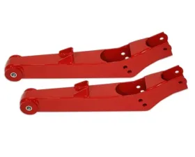 Spohn Bright Red Pro-Touring Adjustable Rear Lower Control Arms Ride Height w/ Polyurethane Bushings Chevrolet | Pontiac 2008-2015