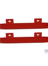 Spohn Bright Red 4130N Chrome Moly Tubular Rear Toe Links w/ Del-Sphere Pivot Joints Chevrolet | Pontiac 2008-2015                                     - C10-605-4130R - Image 2