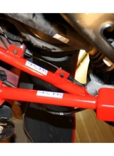 Spohn Bright Red 4130N Chrome Moly Tubular Rear Toe Links w/ Del-Sphere Pivot Joints Chevrolet | Pontiac 2008-2015                                     - C10-605-4130R - Image 3