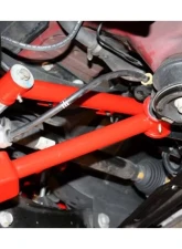 Spohn Bright Red 4130N Chrome Moly Tubular Rear Toe Links w/ Del-Sphere Pivot Joints Chevrolet | Pontiac 2008-2015                                     - C10-605-4130R - Image 4