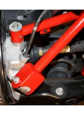Spohn Bright Red 4130N Chrome Moly Tubular Rear Toe Links w/ Del-Sphere Pivot Joints Chevrolet | Pontiac 2008-2015                                     - C10-605-4130R - Image 7