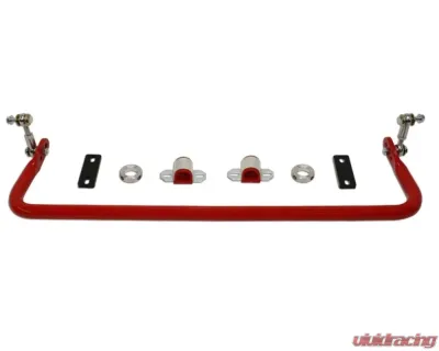 Spohn Bright Red 4140 Chrome Moly 32mm Solid Pro-Series Drag Race Rear Anti-Roll Sway Bar Chevrolet 2010-2015 - C10-921R