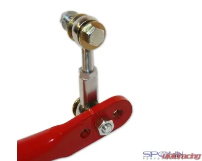 Spohn Bright Red 4140 Chrome Moly 32mm Solid Pro-Series Drag Race Rear Anti-Roll Sway Bar Chevrolet 2010-2015 - C10-921R