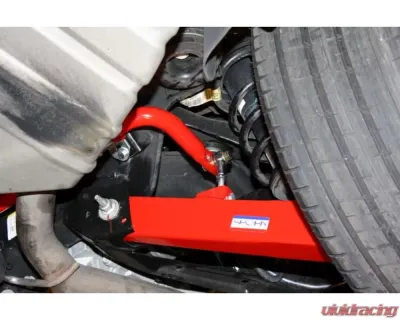 Spohn Bright Red 4140 Chrome Moly 32mm Solid Pro-Series Drag Race Rear Anti-Roll Sway Bar Chevrolet 2010-2015 - C10-921R