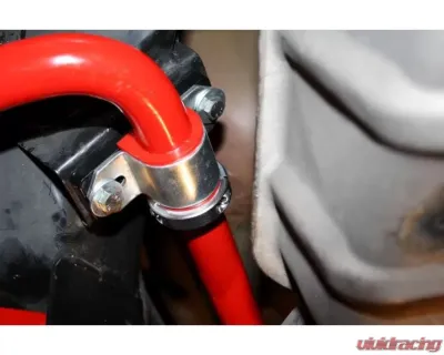 Spohn Bright Red 4140 Chrome Moly 32mm Solid Pro-Series Drag Race Rear Anti-Roll Sway Bar Chevrolet 2010-2015 - C10-921R