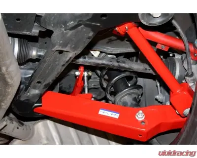 Spohn Bright Red 4140 Chrome Moly 32mm Solid Pro-Series Drag Race Rear Anti-Roll Sway Bar Chevrolet 2010-2015 - C10-921R
