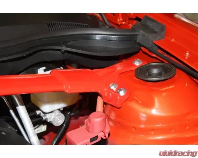 Spohn Bright Red 2 Point Strut Tower Brace w/ Lightweight Aluminum Chevrolet 2011+ - C11-964R