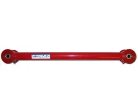 Spohn Bright Red 4130N Chrome Moly Fixed Length Tubular Control Arm w/ Poly / Poly Ends