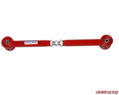 Spohn Bright Red 4130N Chrome Moly Adjustable Tubular Control Arm w/ Poly / Poly Ends - C204-4130R