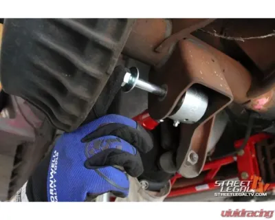Spohn Bright Red 4130N Chrome Moly Adjustable Tubular Control Arm w/ Del-Sphere Pivot Joints - C205-4130R