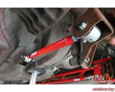 Spohn Bright Red 4130N Chrome Moly Adjustable Tubular Control Arm w/ Del-Sphere Pivot Joints - C205-4130R