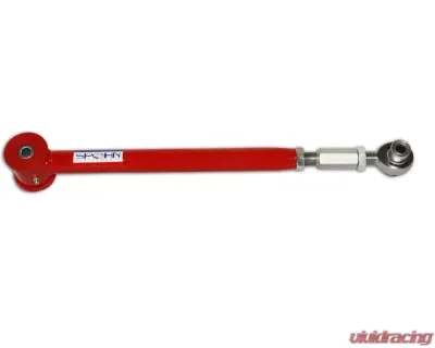 Spohn Bright Red 4130N Chrome Moly Adjustable Tubular Control Arm w/ Poly / Spherical Ends - C206-4130R