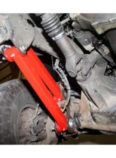 Spohn Bright Red Boxed Front Lower Control Arms 1"-3" Lifted Ride Height Dodge Ram 2000-2002                                     - D00-02-202-3R - Image 7