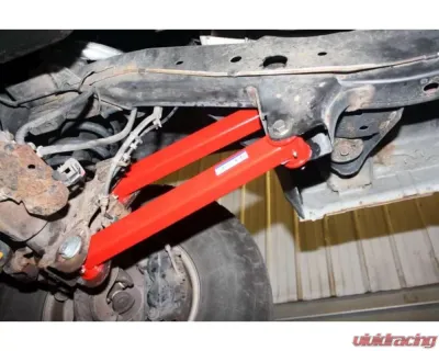 Spohn Bright Red Boxed Front Lower Control Arms 1"-3" Lifted Ride Height Dodge Ram 2003-2009 - D03-202-3R