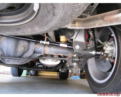 Spohn Gloss Black Adjustable Rear Panhard Bar w/ Polyurethane Bushings Dodge Ram 2009-2017 - D09-1500-104B