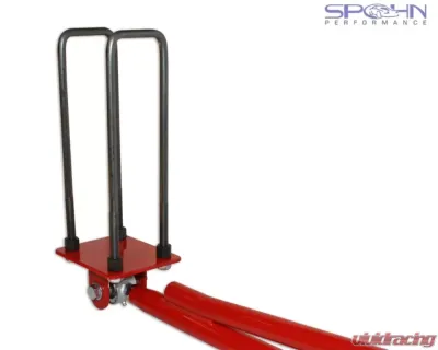 Spohn Gloss Black Rear Traction Bars Dodge Ram 1994-2002 - D94-02-RTB-QCSB-G1500B