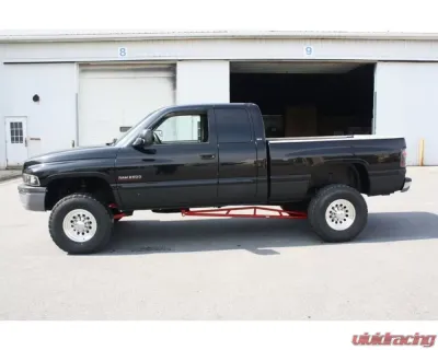 Spohn Gloss Black Rear Traction Bars Dodge Ram 1994-2002 - D94-02-RTB-QCSB-G1500B