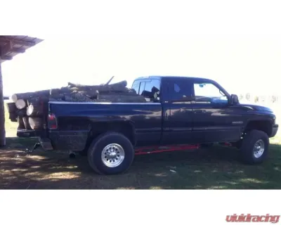 Spohn Gloss Black Rear Traction Bars Dodge Ram 1994-2002 - D94-02-RTB-QCSB-G1500B