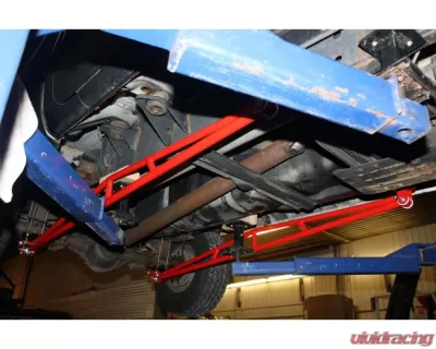 Spohn Gloss Black Rear Traction Bars Dodge Ram 1994-2002 - D94-02-RTB-QCSB-G1500B