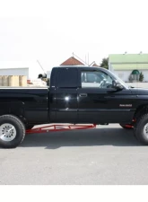 Spohn Gloss Black Rear Traction Bars Dodge Ram 1994-2002                                     - D94-02-RTB-QCSB-G1500B - Image 10