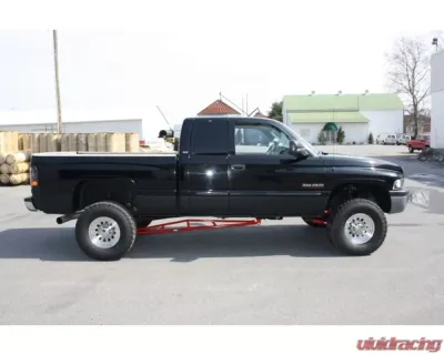 Spohn Gloss Black Rear Traction Bars Dodge Ram 1994-2002 - D94-02-RTB-QCSB-G1500B