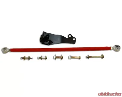 Spohn Bright Red Stock to 4.0" Lift Adjustable Front Track Bar Dodge Ram 1994-2002 - D94-02-TB-DSR