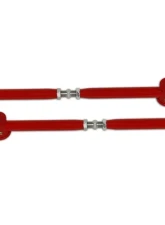 Spohn Bright Red 4130N Chrome Moly Tubular Adjustable Rear Lower Control Arms w/ Polyurethane Bushings Ford Galaxie 1965-1974                                     - FG-204-4130R - Image 4