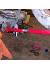Spohn Bright Red 4130N Chrome Moly Tubular Adjustable Rear Lower Control Arms w/ Polyurethane Bushings Ford Galaxie 1965-1974                                     - FG-204-4130R - Image 2