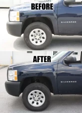 Spohn Gloss Black 2" Front Leveling Kit Chevrolet | Cadillac | GMC 2007-2014                                     - GM07-1500-FLK - Image 3