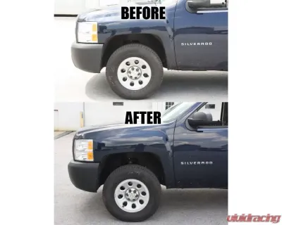 Spohn Gloss Black 2" Front Leveling Kit Chevrolet | Cadillac | GMC 2007-2014 - GM07-1500-FLK