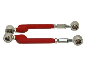 Spohn Bright Red Adjustable Rear Upper Control Arms (Del-Sphere Pivot Joints) Chevrolet | Hummer 2007-2014