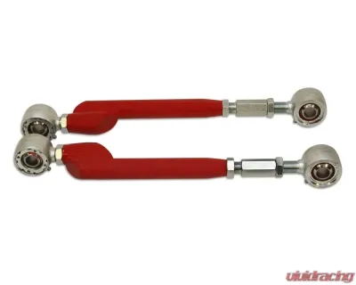 Spohn Bright Red Adjustable Rear Upper Control Arms (Del-Sphere Pivot Joints) Chevrolet | Hummer 2007-2014 - GMSUV-07-605R