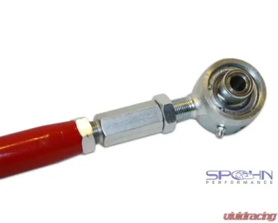 Spohn Gloss Black Adjustable Rear Upper Control Arms (Poly & Del-Sphere Combination) Chevrolet | Hummer 2007-2014 - GMSUV-07-607B